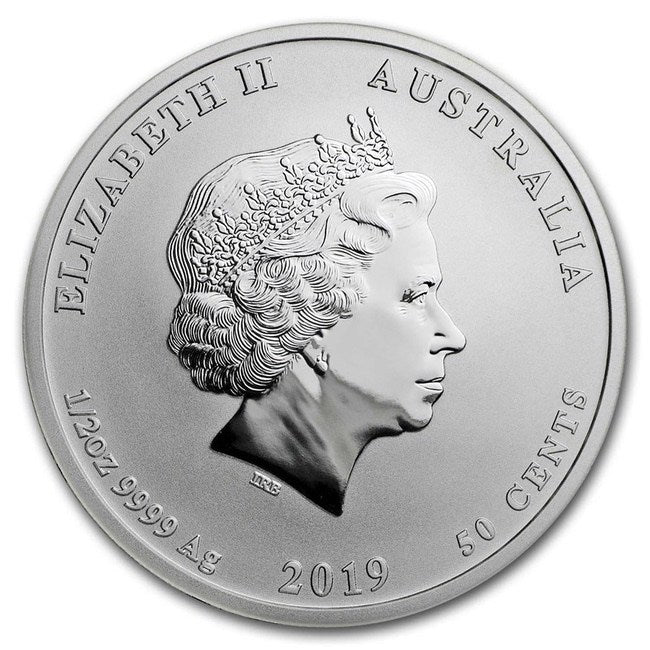 2019 Australia Year of the Pig 1/2 oz Silver BU (Series II) | GoldSilver360