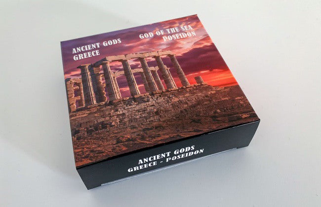 2019 Cook Islands PCGS MS70 3 oz Silver Poseidon Gods Of The World Coin | GoldSilver360