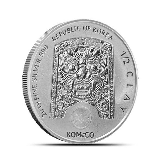 2019 South Korea 1/2 oz Silver Zi:Sin Scrofa | GoldSilver360