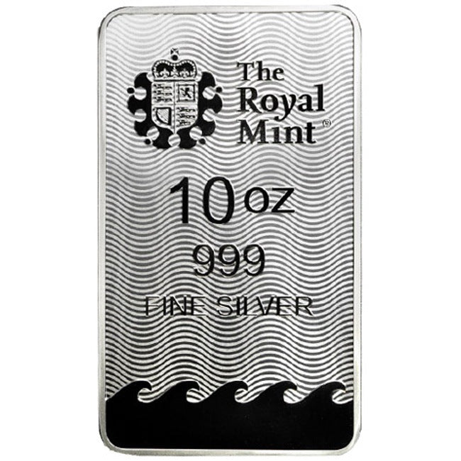 10 oz Britannia Silver Bar | GoldSilver360