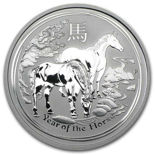 2014 Australia Year of the Horse 1/2 oz Silver BU (Series II) | GoldSilver360