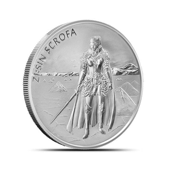 2019 South Korea 1/2 oz Silver Zi:Sin Scrofa | GoldSilver360