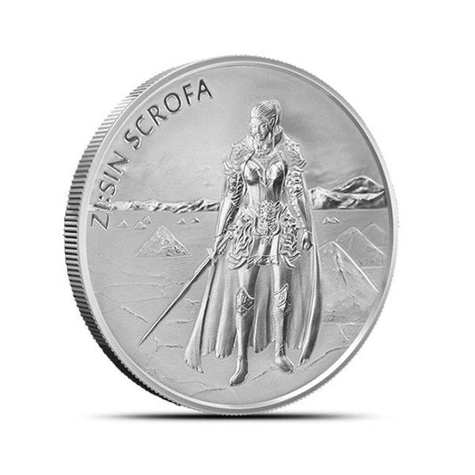 2019 South Korea 1/2 oz Silver Zi:Sin Scrofa | GoldSilver360