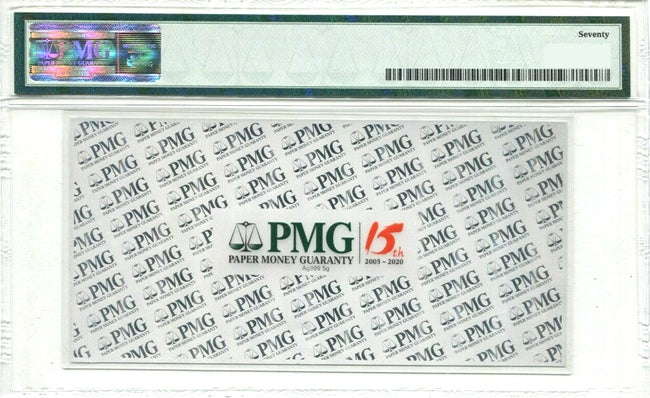 2020 PMG 70 Star 15th Anniversary 5gram Silver Phoenix Note | GoldSilver360
