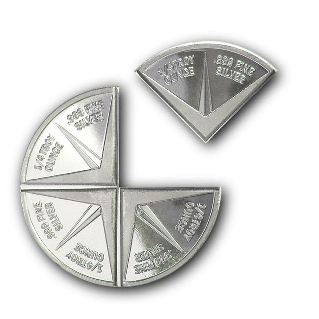 Divisible Gold Panner .999 1oz Silver Bullion Round (Fractional) | GoldSilver360